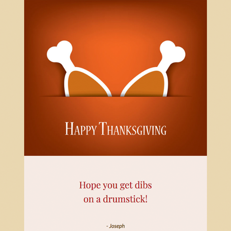 Thanksgiving eCard 4